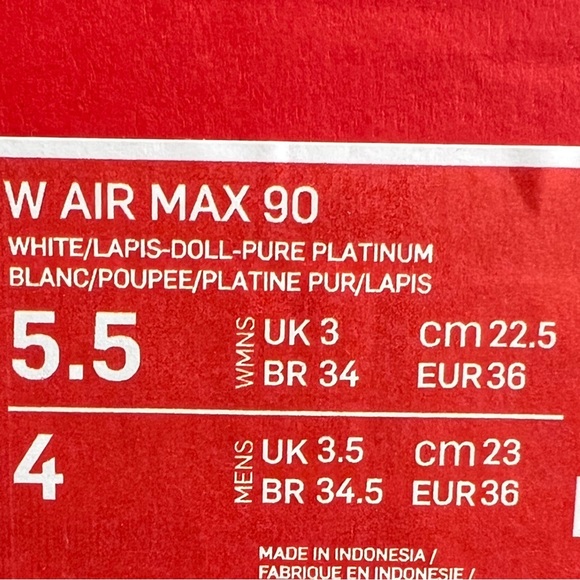 NWT Nike Air Max 90 Women’s Shoes - Picture 8 of 8